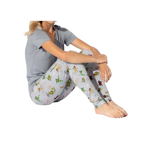 NEW BELLABU BEAR classic bamboo pajama set in teenage mutant ninja turtles retro - Picture 3 of 6